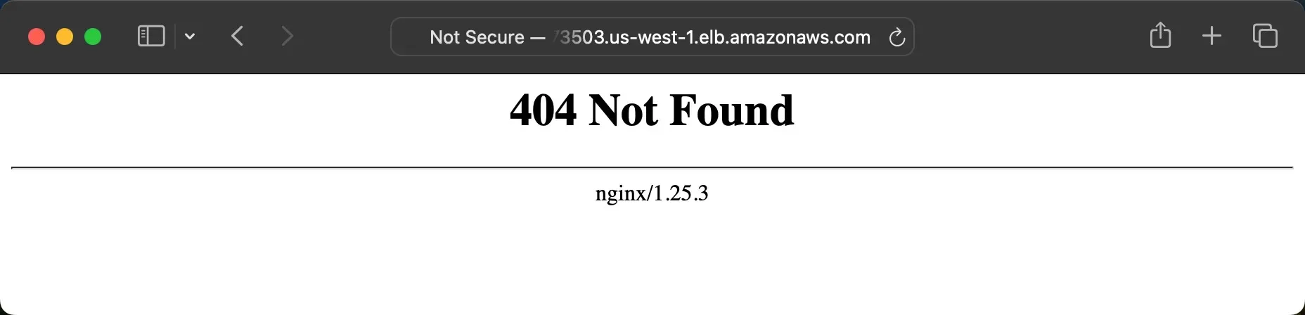 NGINX 404 Page