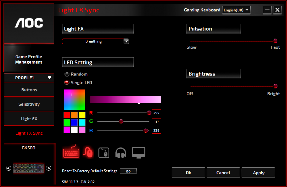 light fx aoc