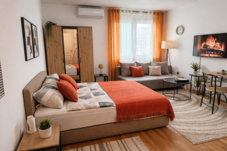 Studio Apartment Mina Penthouse Novi Sad Grbavica