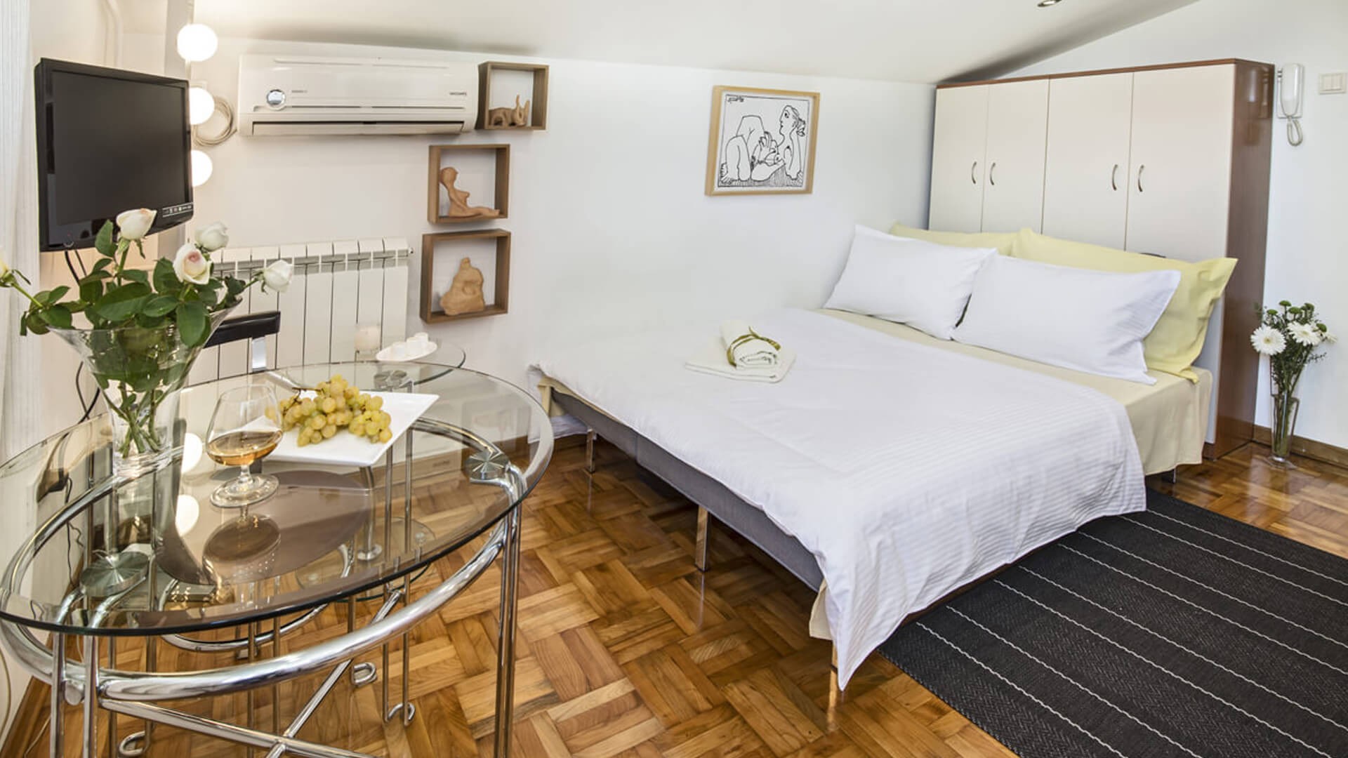 Apartman A01 Spavaća soba