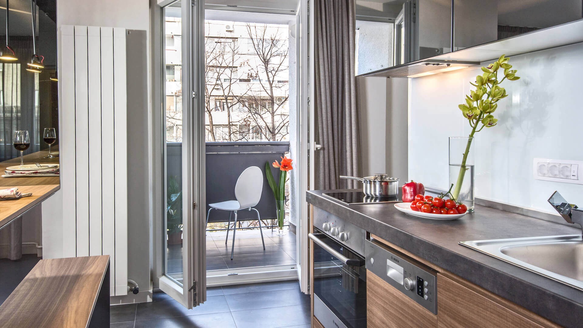 Apartman A10 Terasa kuhinja