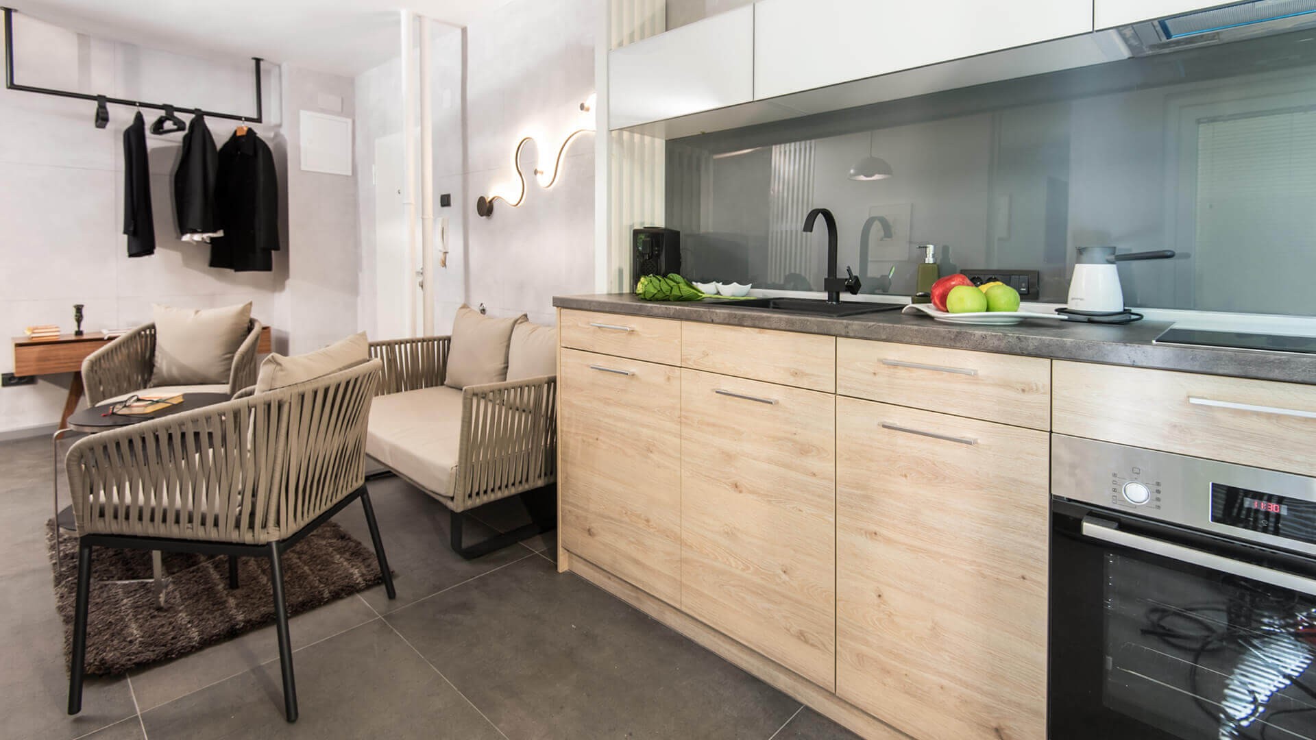 Apartman A16 Kuhinja i dnevna