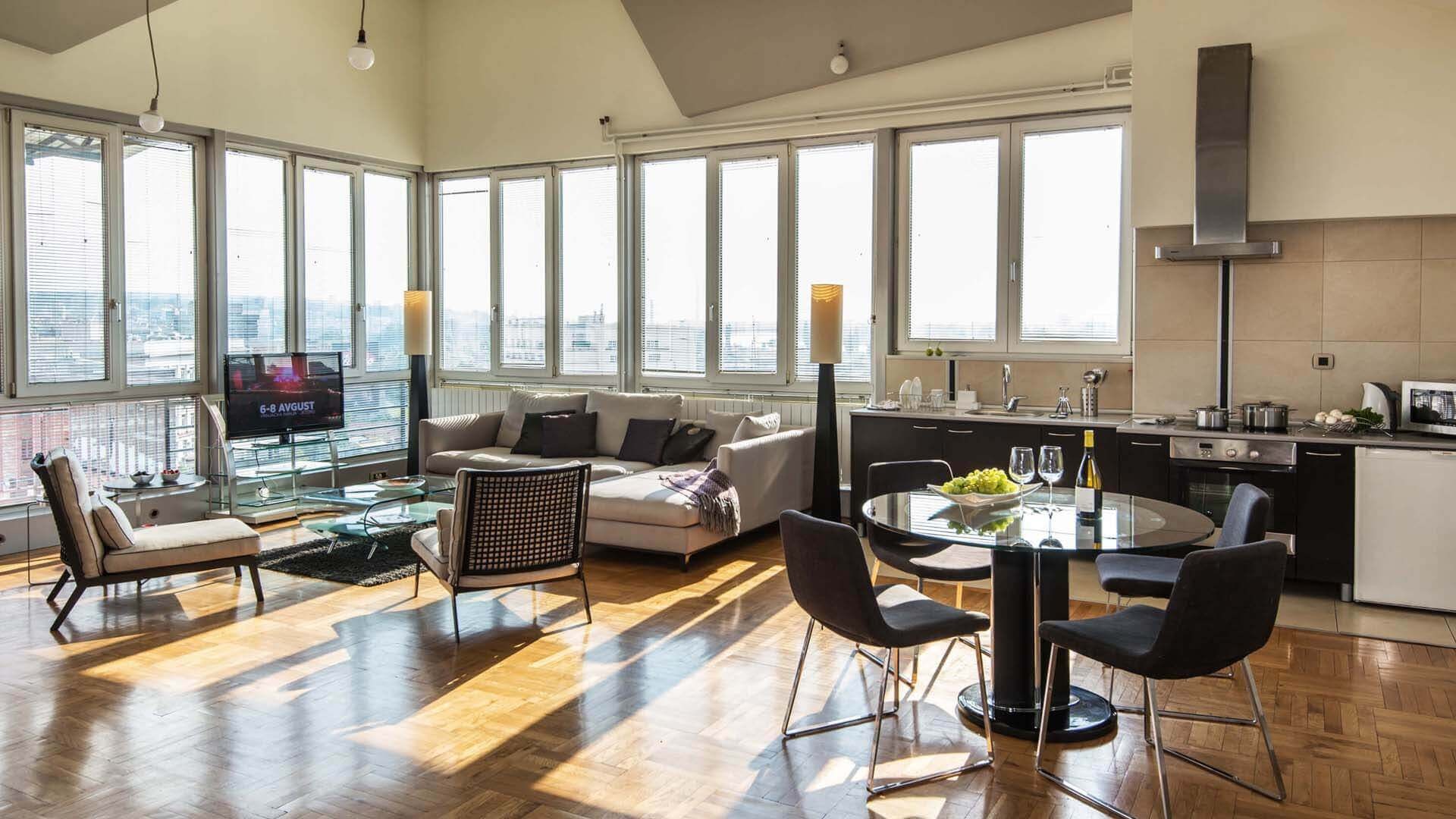 Apartman A4 Dnevna soba