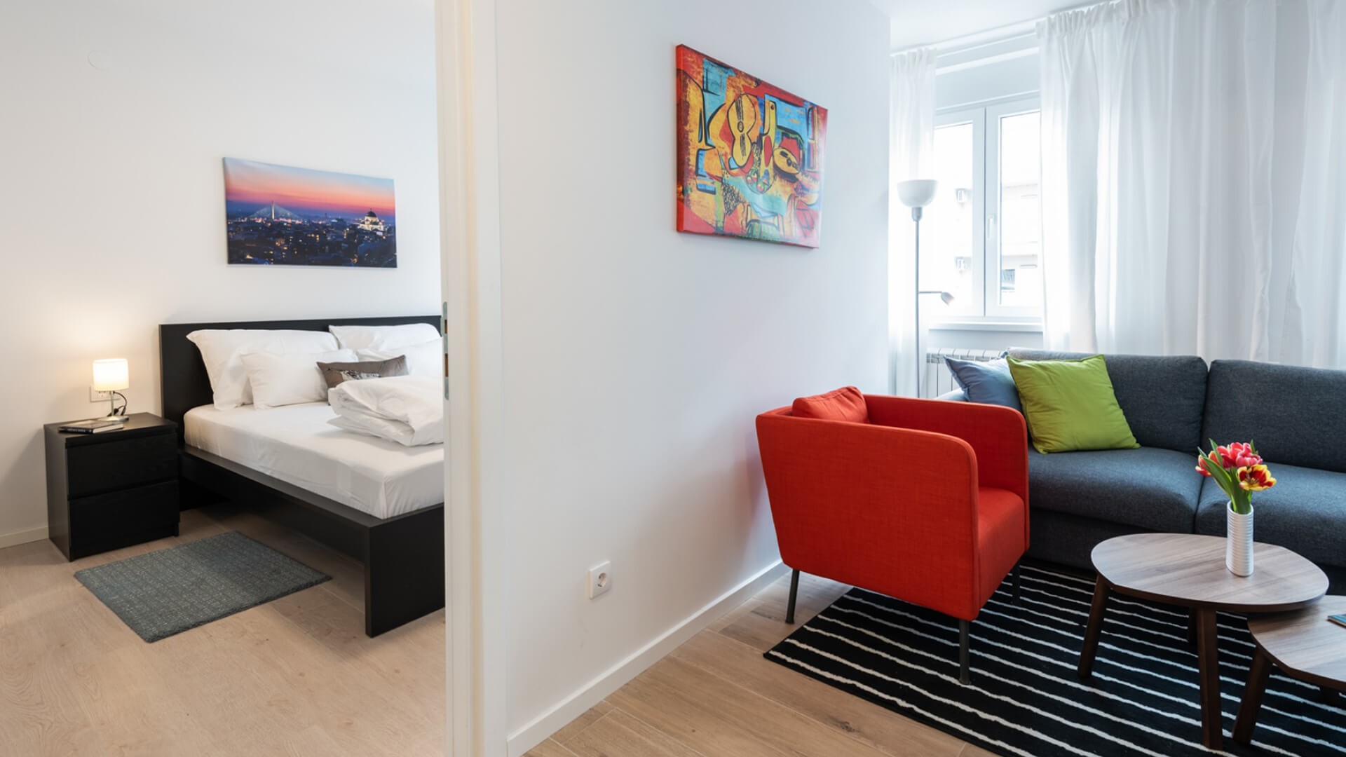 Apartman na dan A34 Soba do sobe