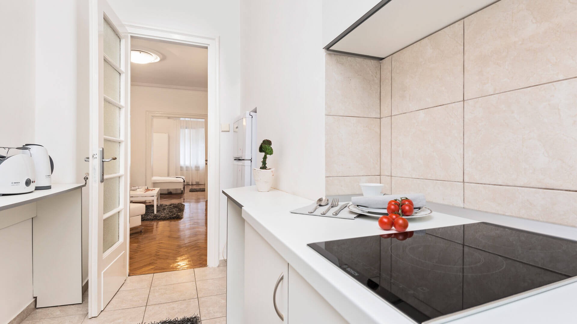 Apartman Rakoc A21 Kuhinja izlaz