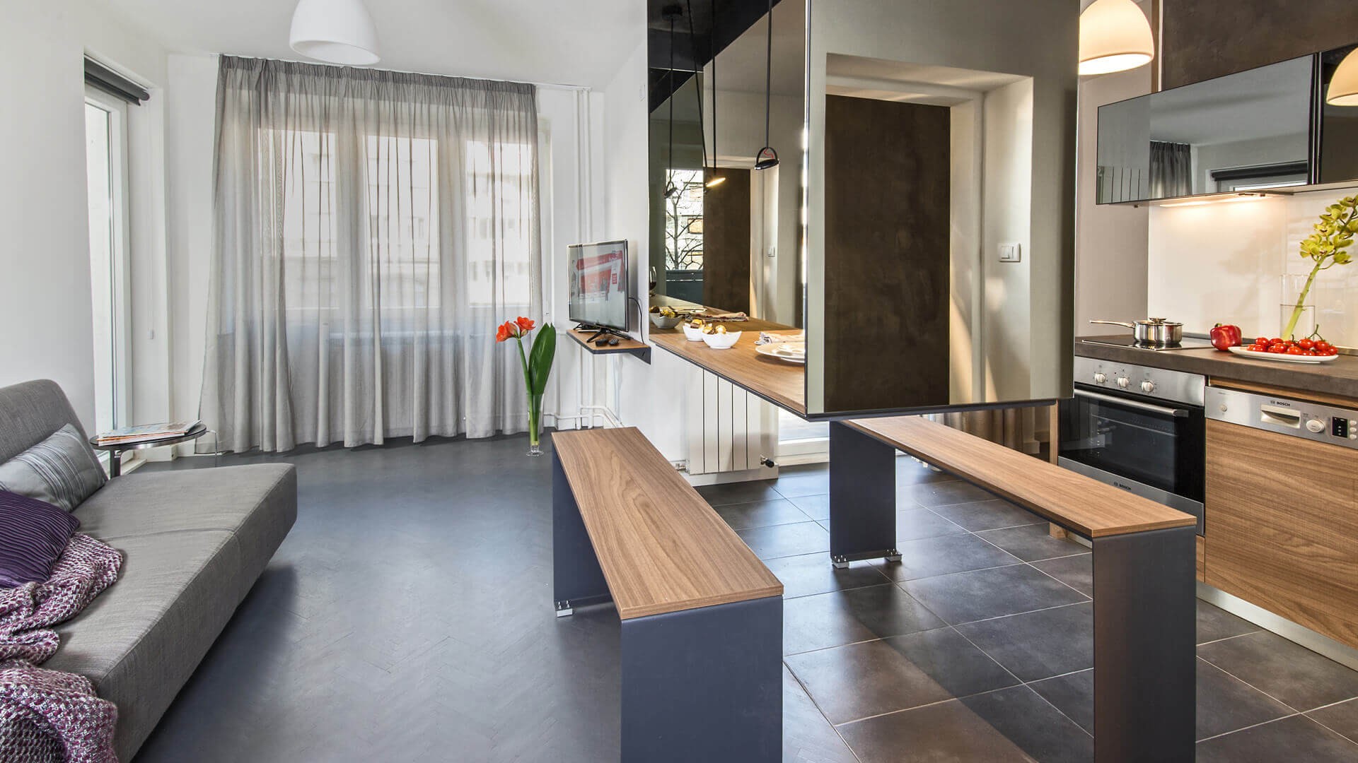 Dvosoban apartman A10 Dnevna soba