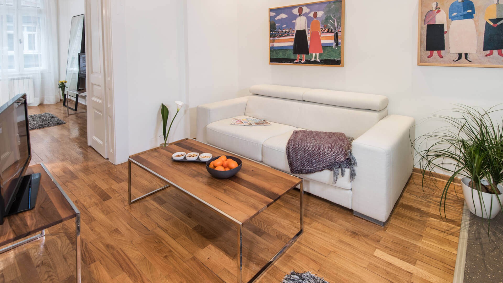 Dvosoban apartman A12 Dnevni boravak