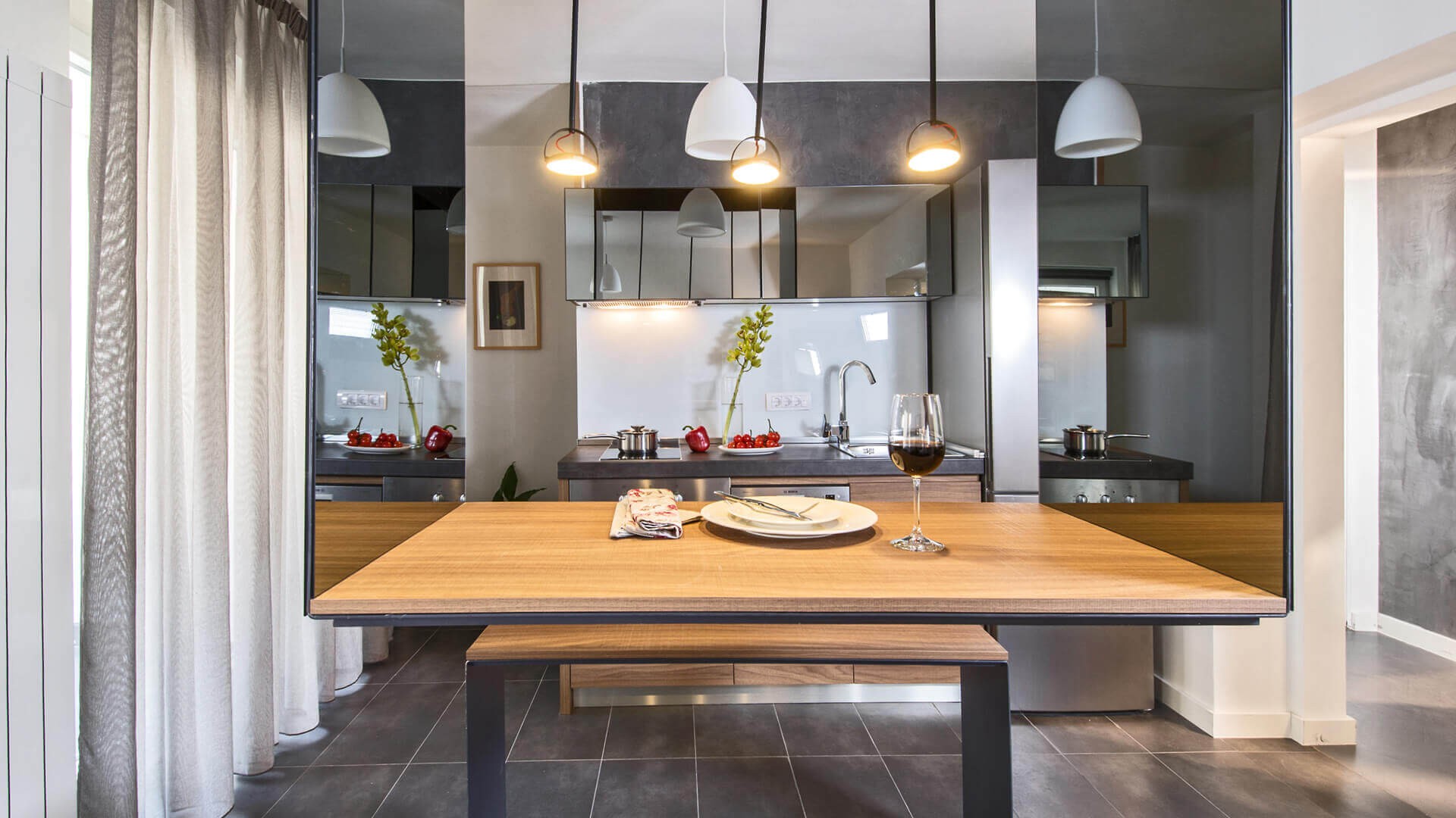 Jednosoban apartman A10 Lux trpezarija