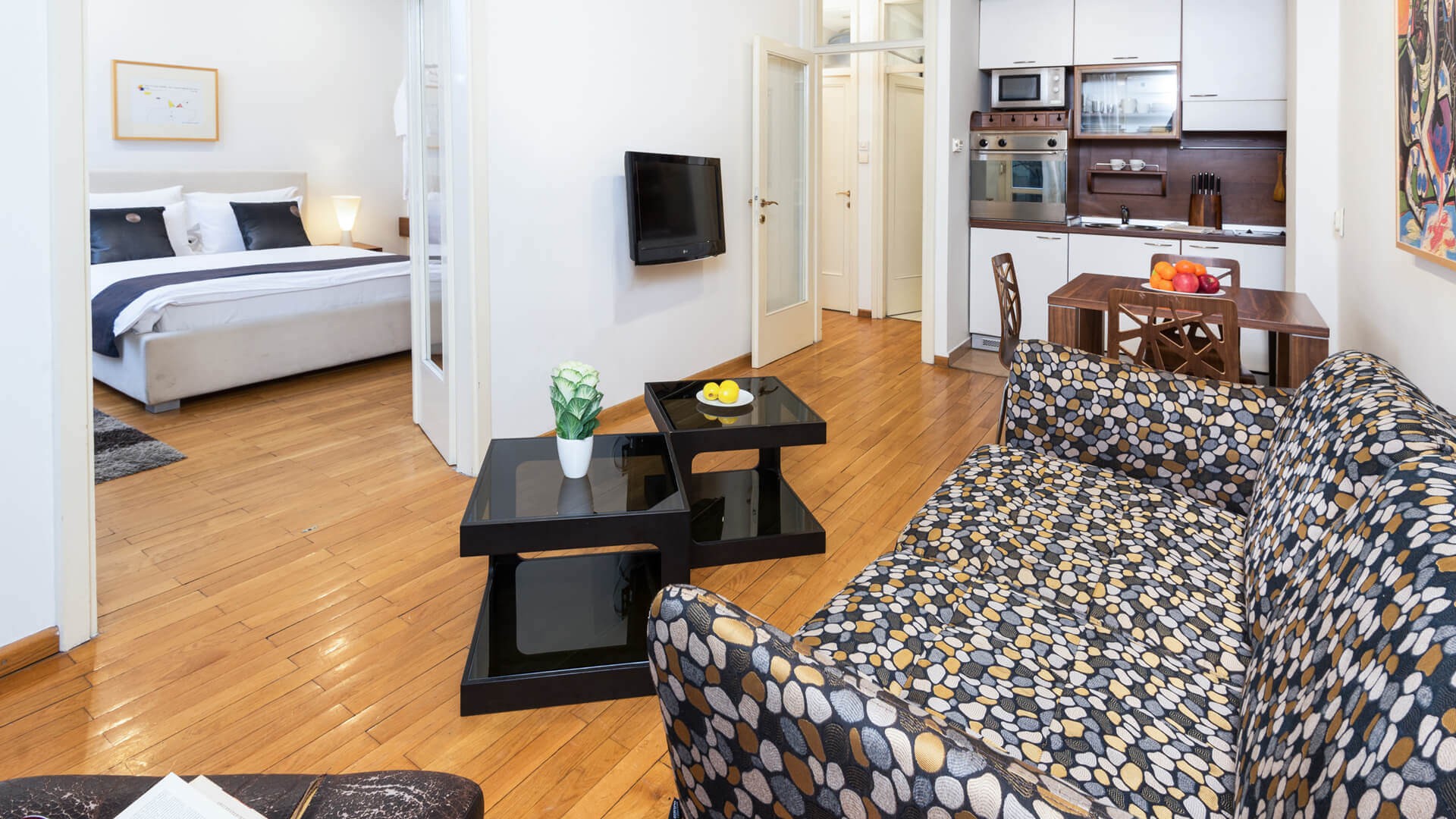 Jednosoban apartman A25 Dnevna soba