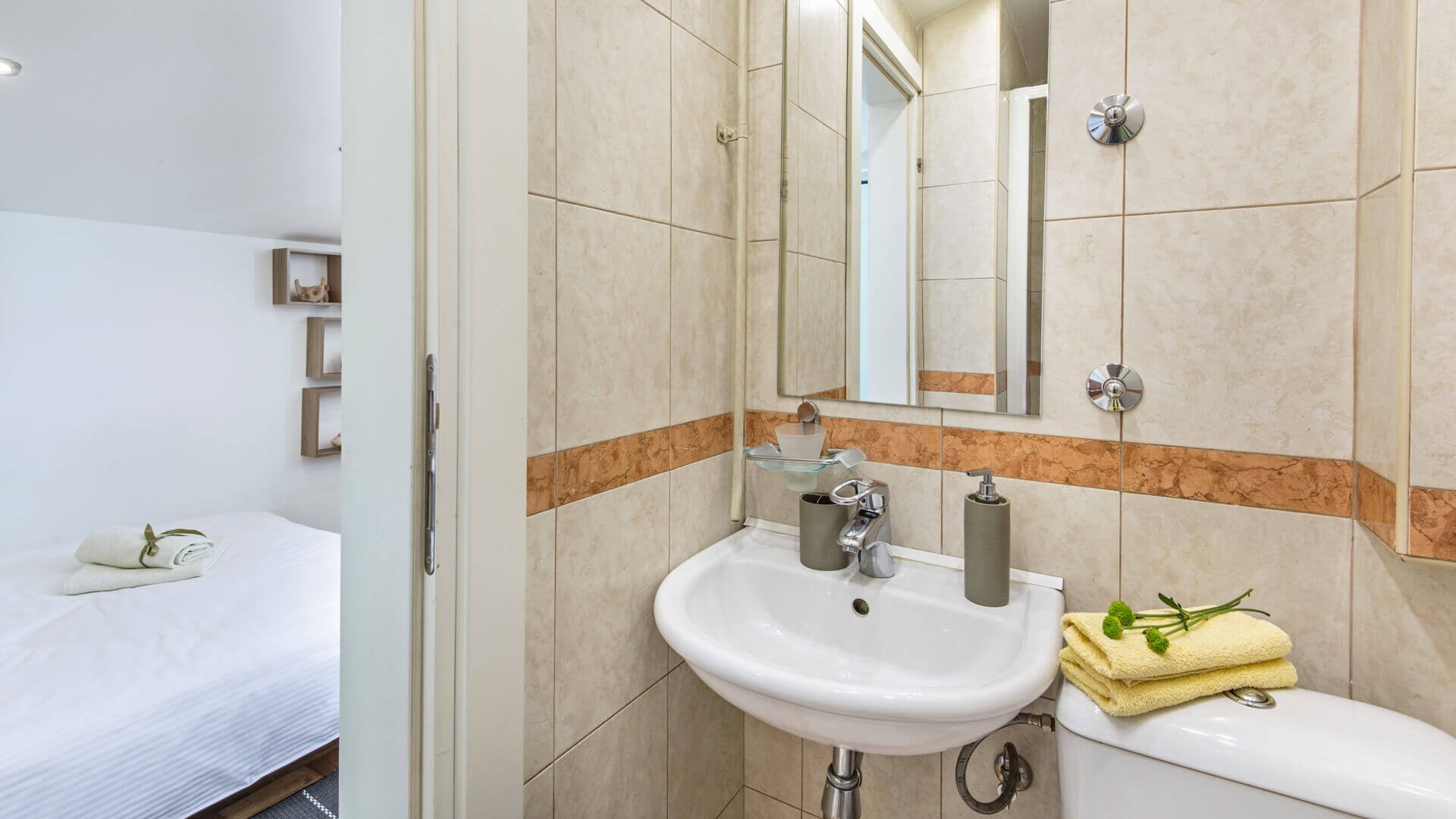 Jeftin apartman A1 Kupatilo u stanu