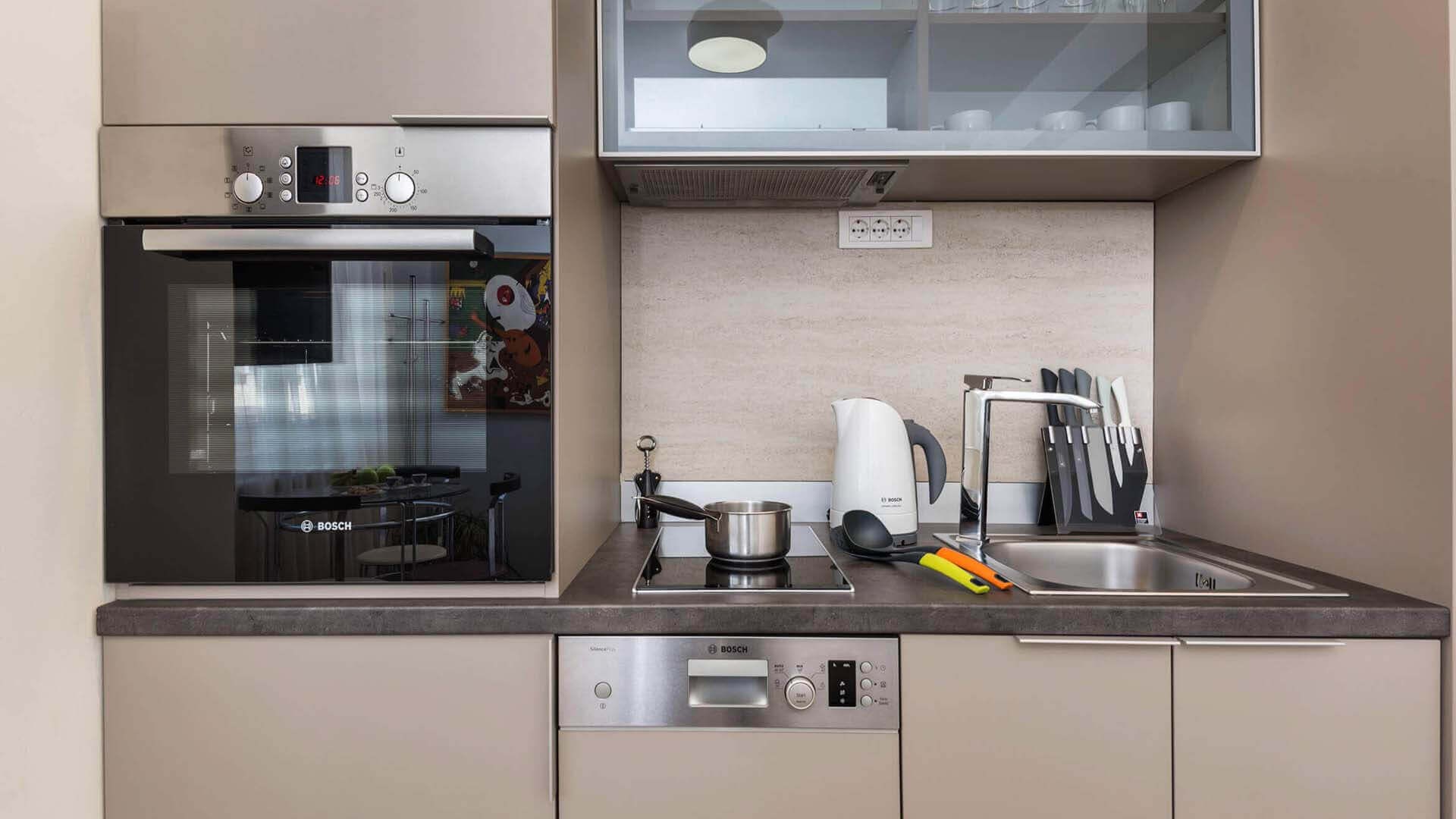 Jeftin apartman A2 Kuhinja