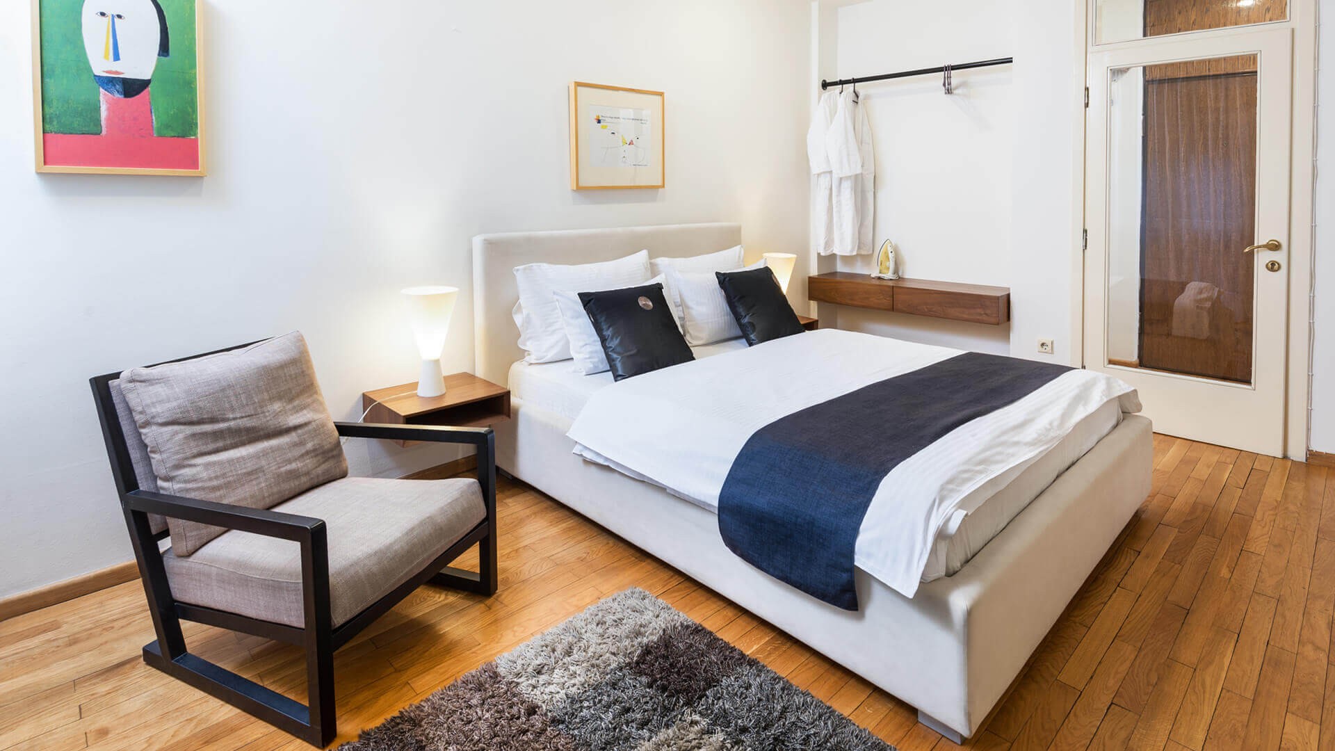 Jeftin apartman A25 Spavaća soba