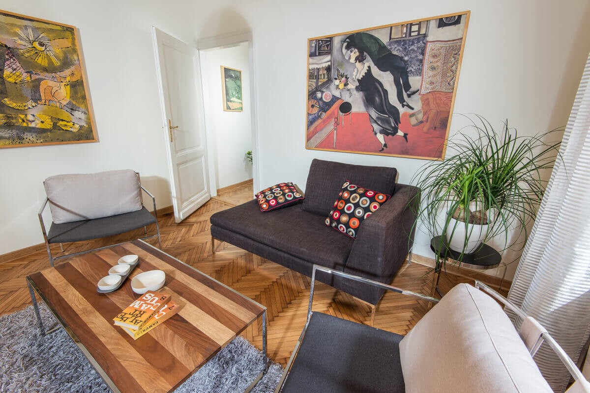 Jeftin apartman A33 Dnevna soba