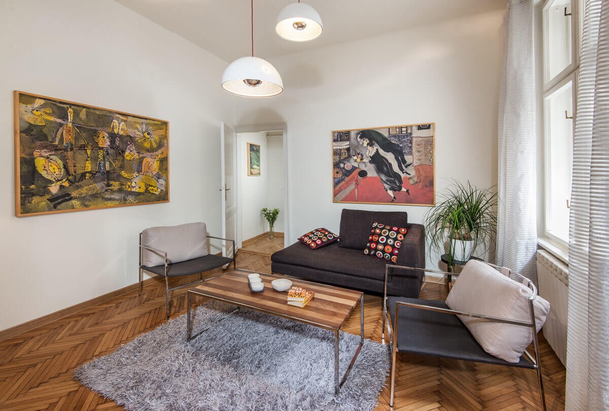 Jeftin apartman A33 Dnevni boravak