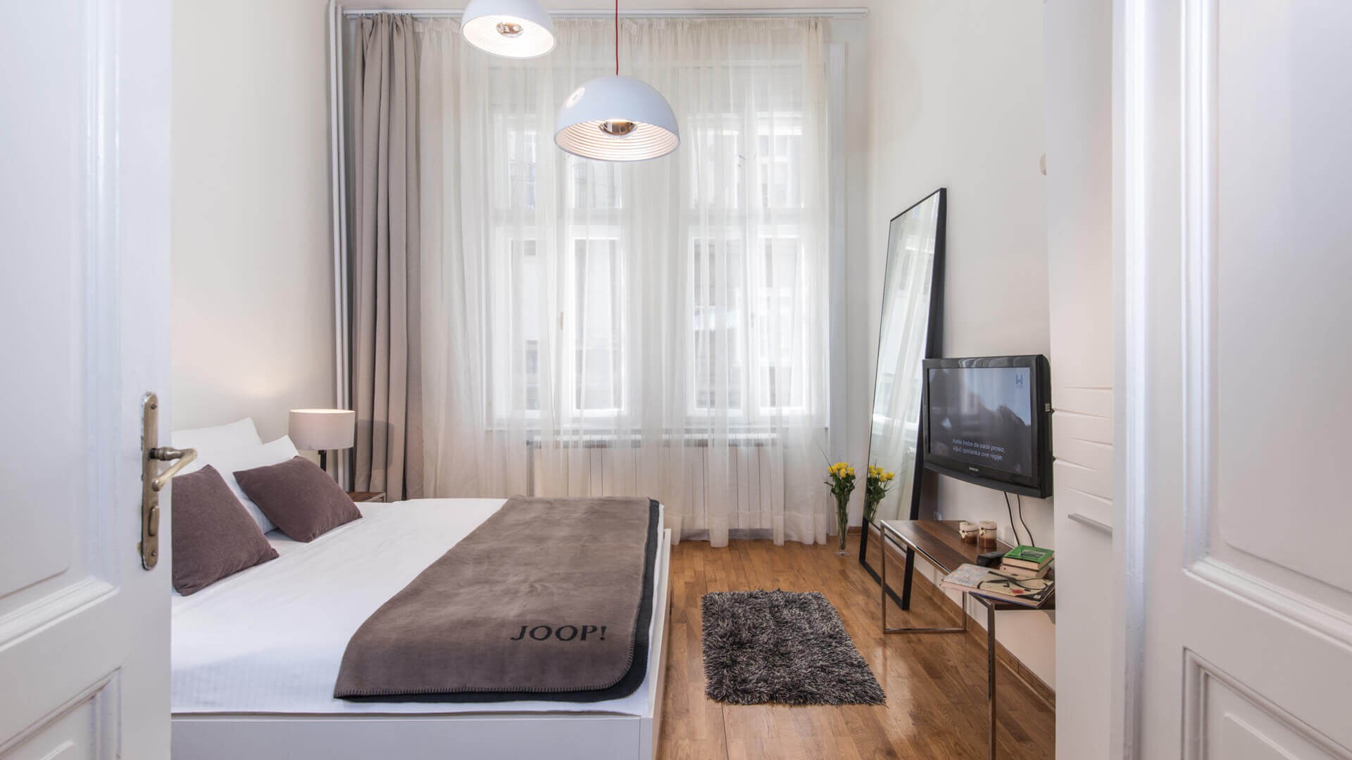 Jetin apartman A12 Krevet u stanu