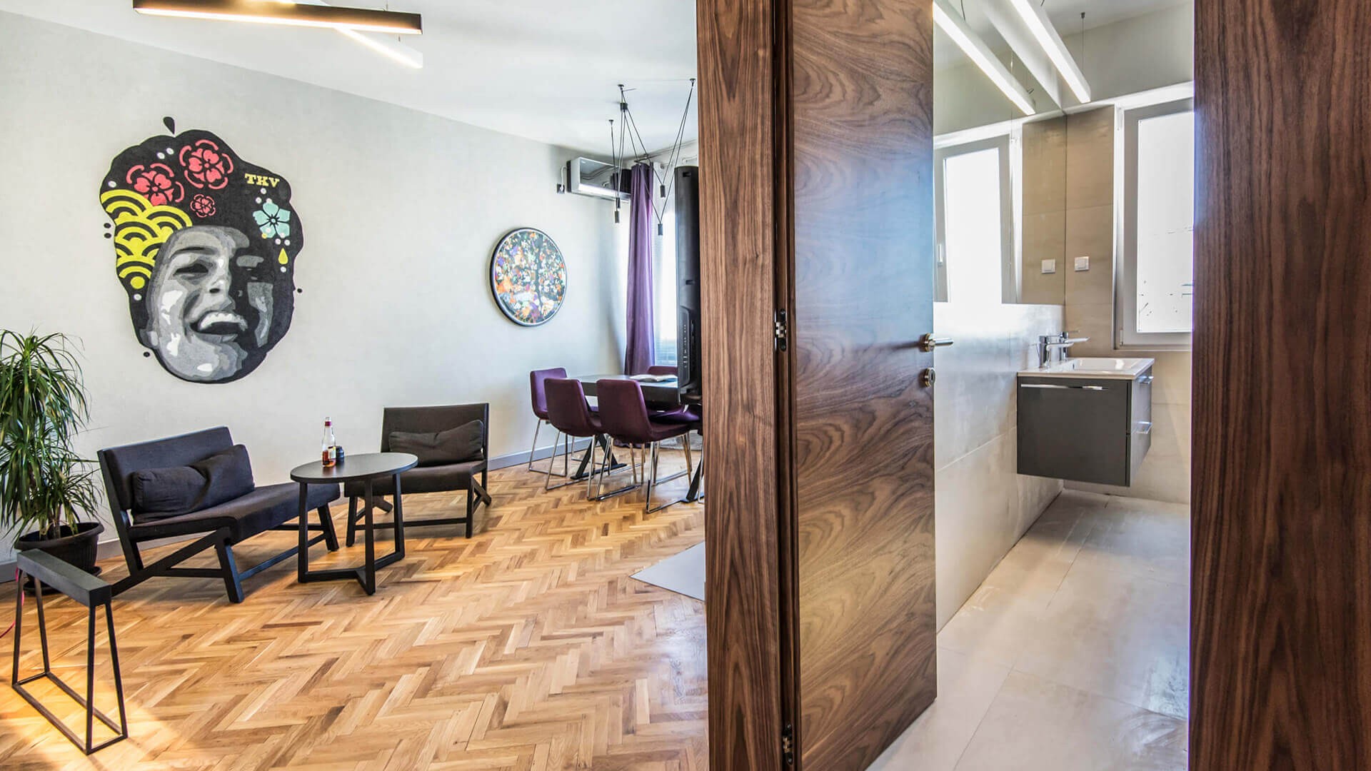 Luksuzni apartman A11 Ulaz u kupatilo