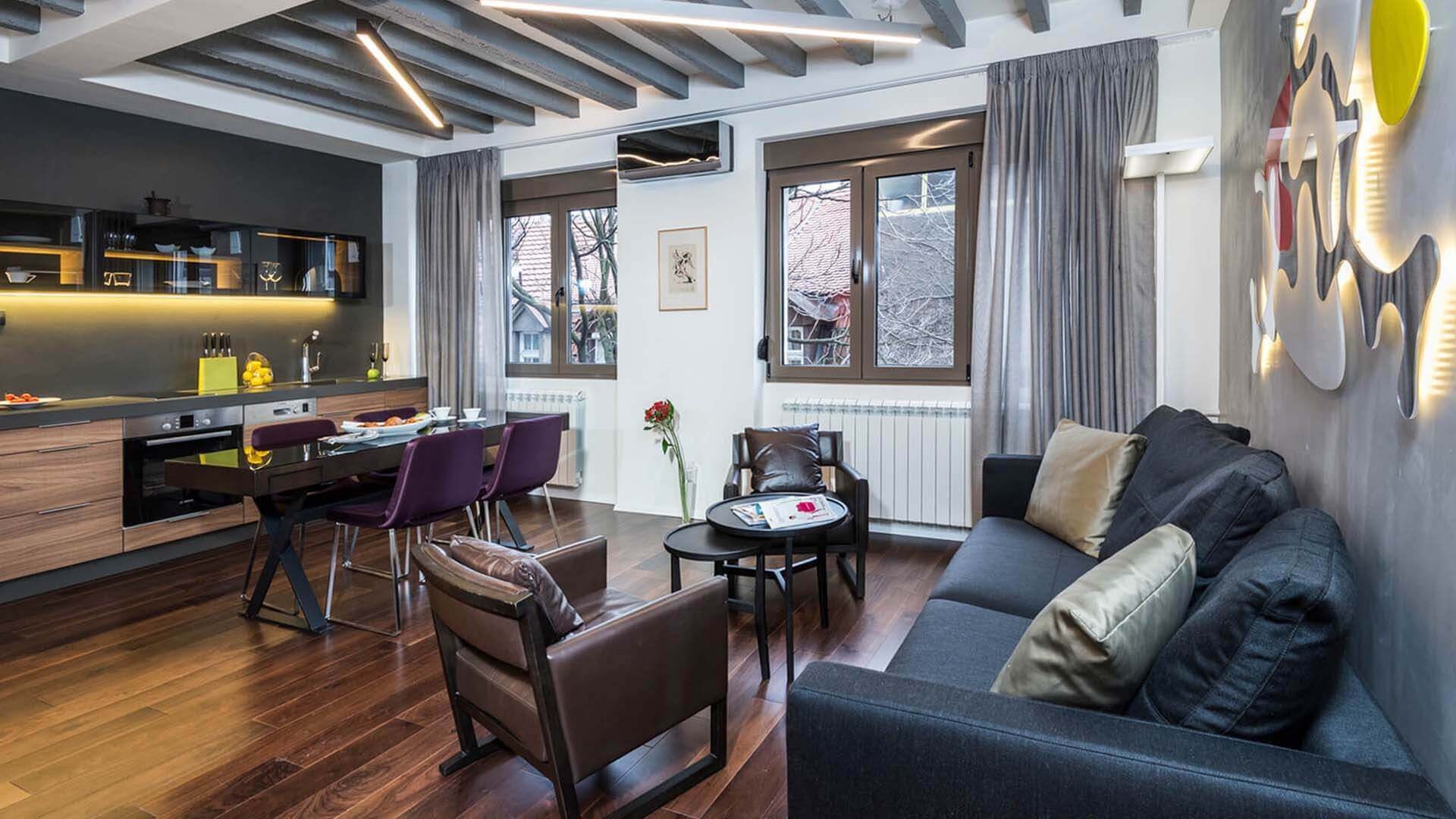 LLuksuzni apartman A5 Dnevna soba