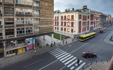 Apartman centar A27 Pogled iz stana