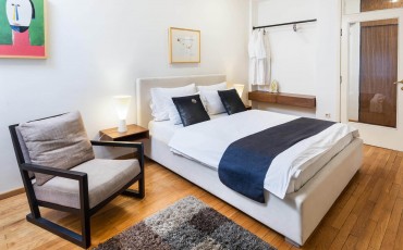 Jednosoban apartman A25 Spavaća soba