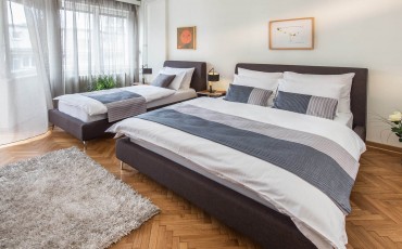 Jednosoban apartman A30 Spavaća soba