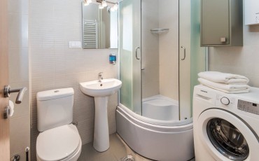 Jeftin apartman A18 Kupatilo