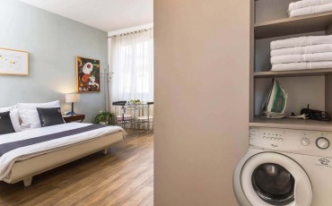 Studio apartman A2 Ulaz u studio