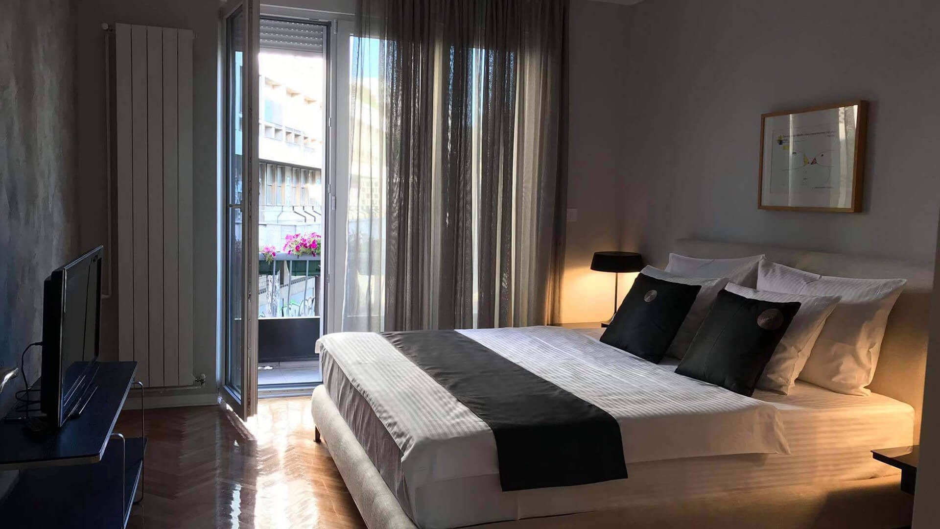 Trosoban apartman A8 Spavaća soba