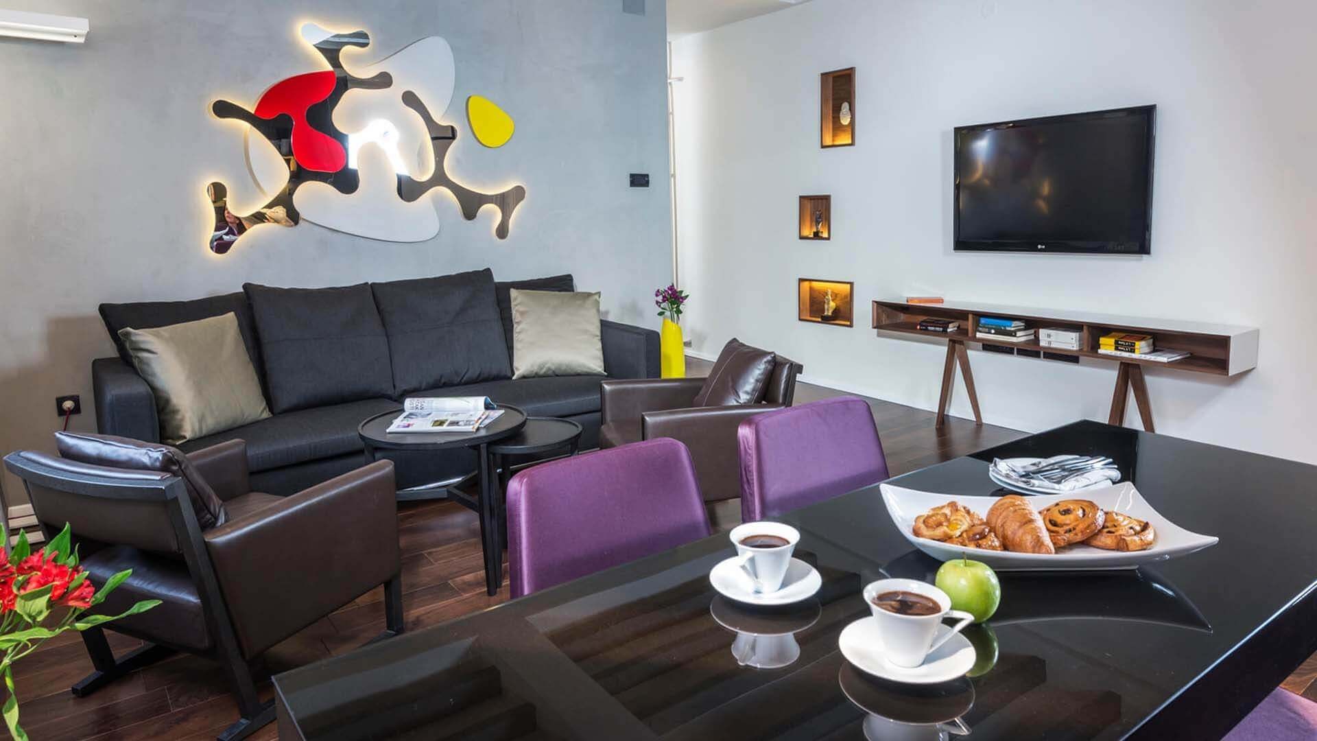 Trosoban apartman A5  Dnevni odmor