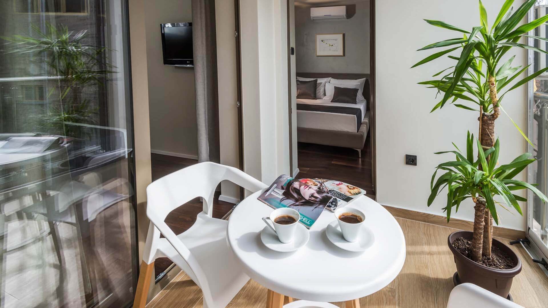 Trosoban apartman A5 Dvorište