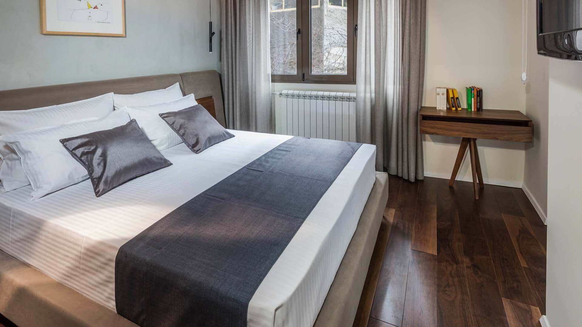 Trosoban apartman A5 Spavaća soba