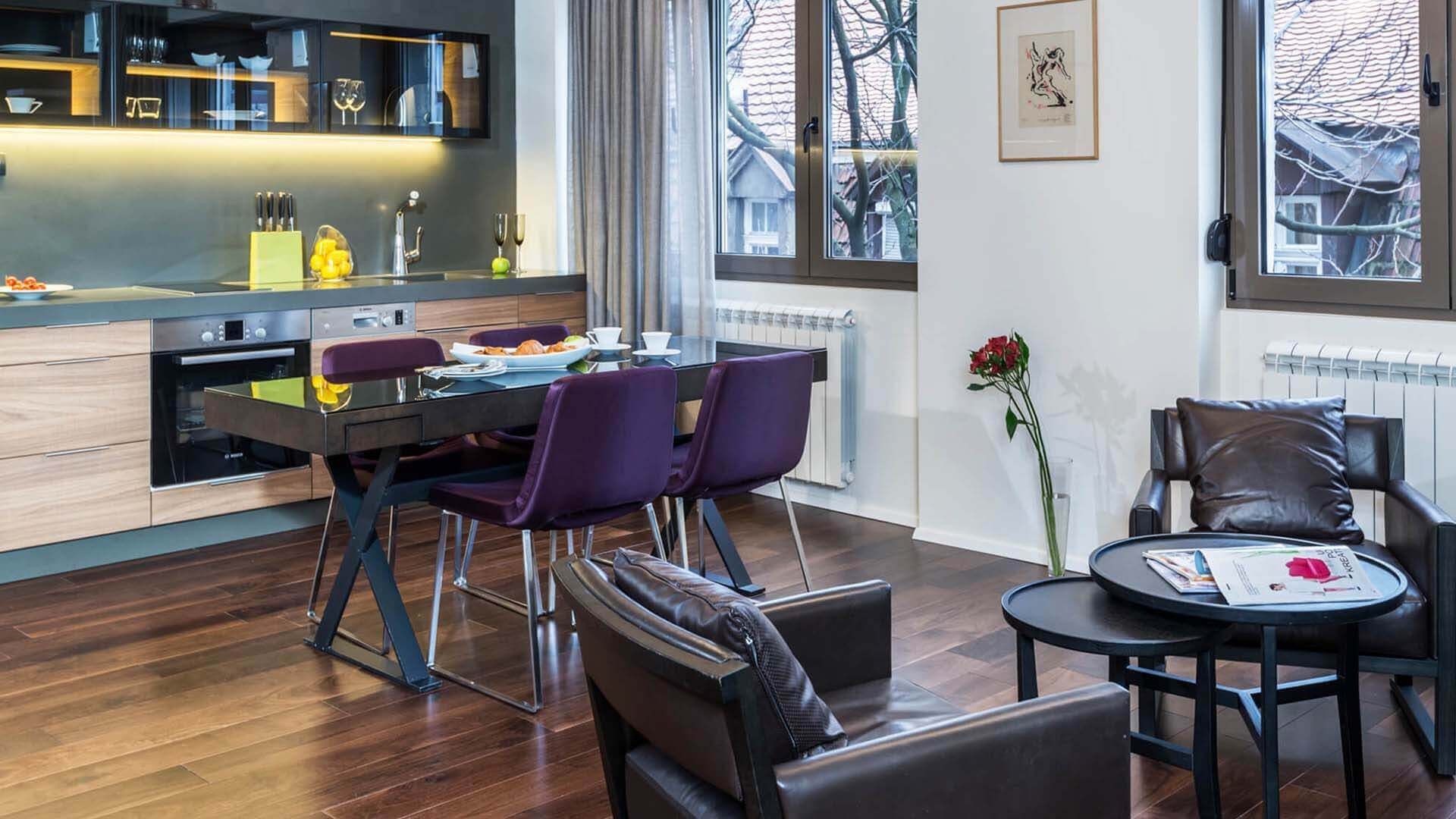 Trosoban apartman A5 Trpezarija