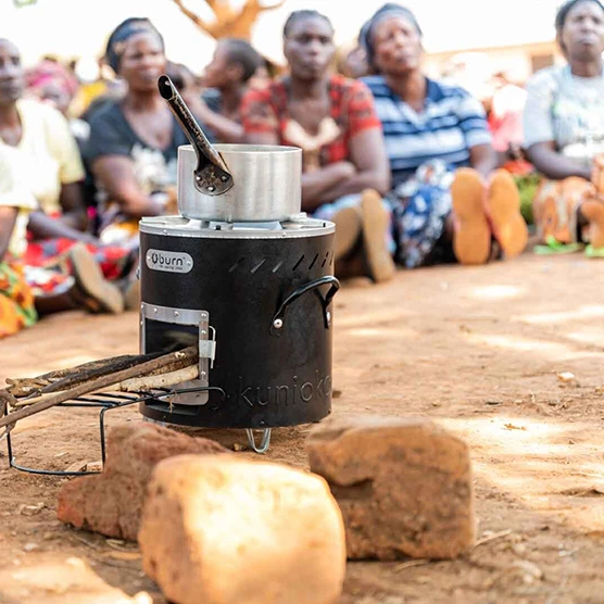 Cocinas eficientes en Zambia