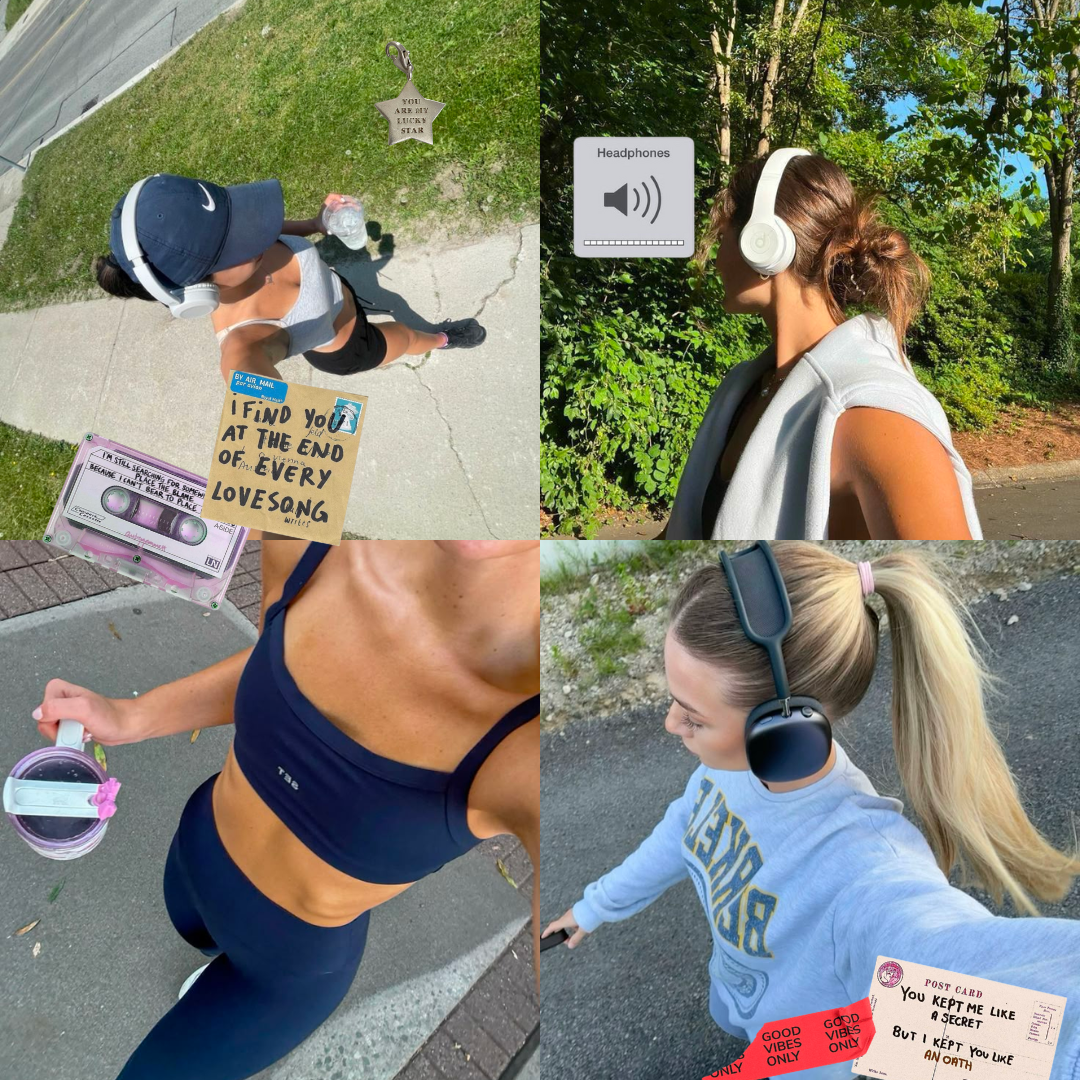 Seberozvojové podcasty pro tvojí hot girl walk!