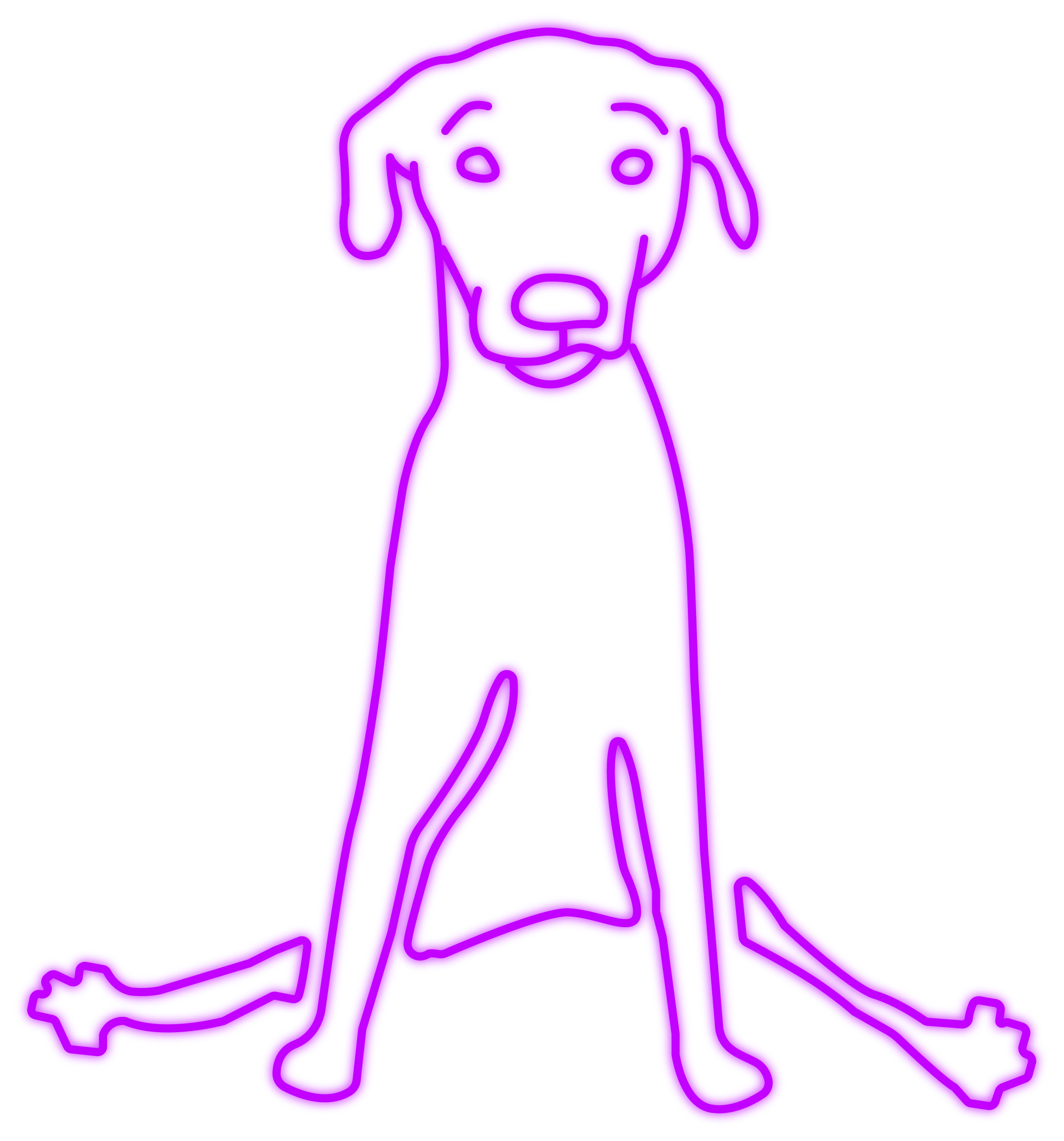neon mockup