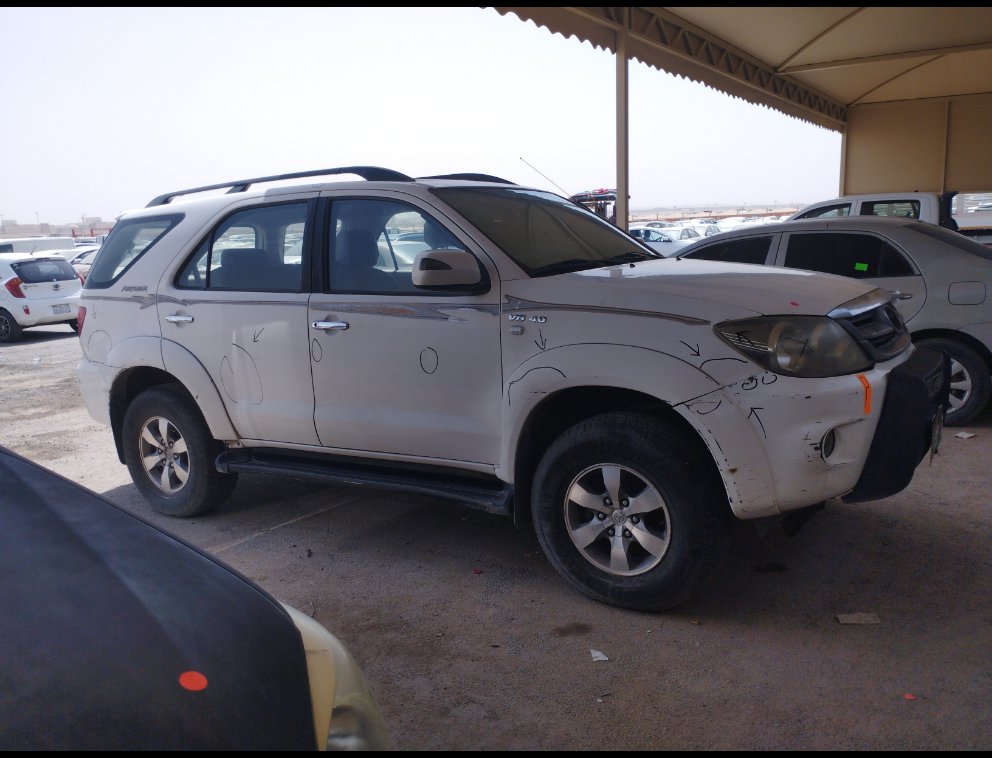 Toyota Fortuner تالف - اسقاط لوحات  2008 image