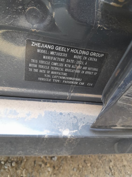 جيلي بين راي  2022 image