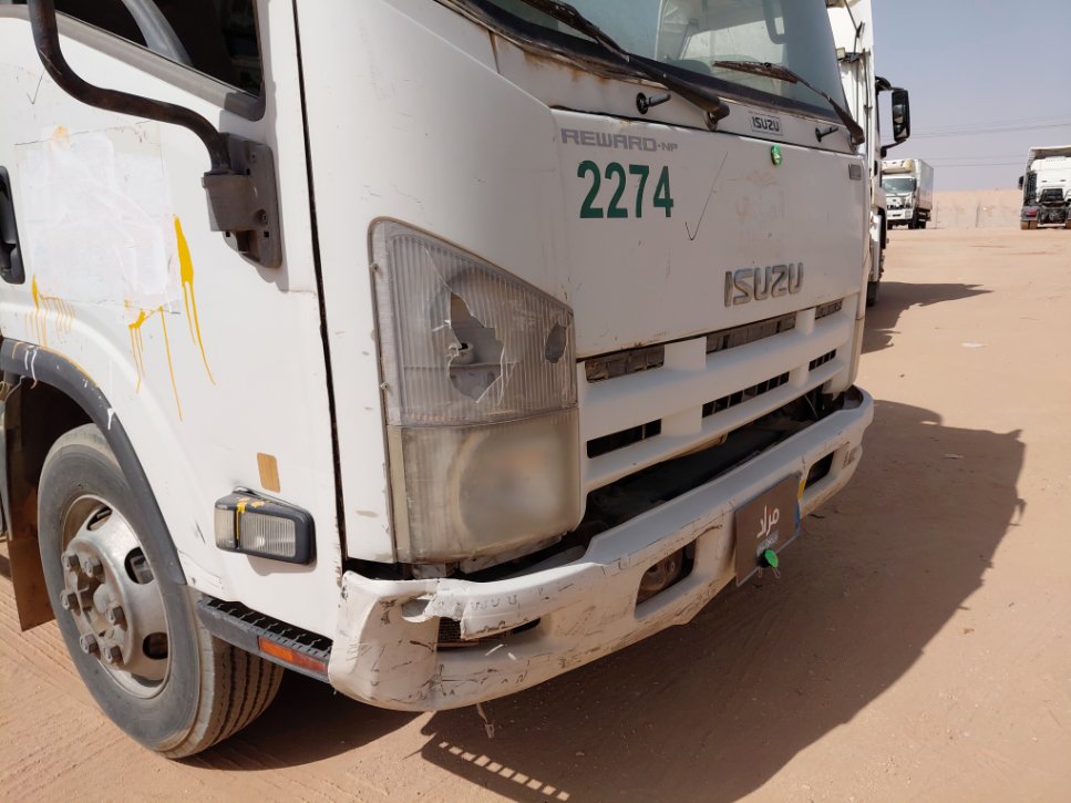 ايسوزو ريوارد ان بي بكب نصف نقل - حمولة المركبة 3 طن 2013 image