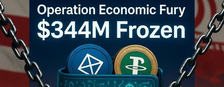 US Freezes $344M Crypto Linked to Iran Sanctions