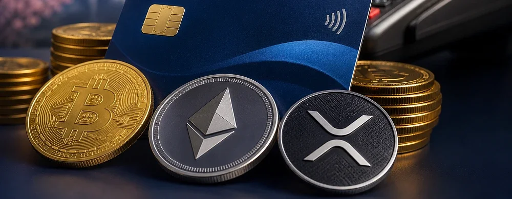 SBI and Visa Launch Crypto Reward Credit Cards in Japan, Expanding XRP, Bitcoin, and Ethereum Use in Everyday Consumer Payments