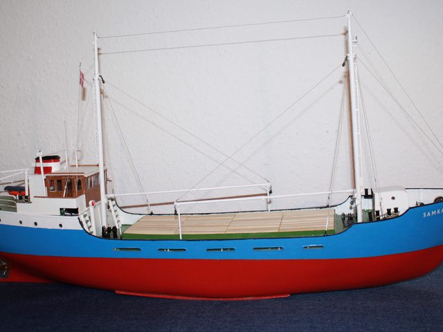 MS SAMKA von Rex-Schiffsmodelle