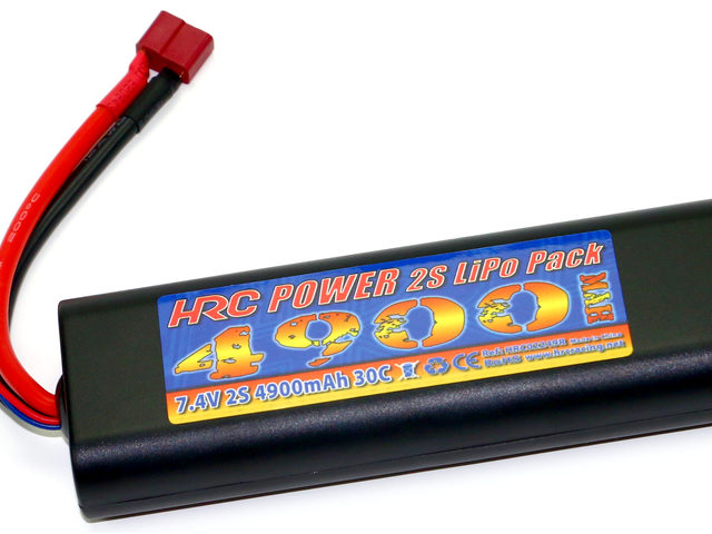 4900mAh Rounded Hard Case LiPo Hobby Packs von HRC Distribution