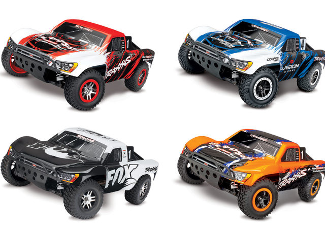 Slash 4×4 von Traxxas in neuen Farben