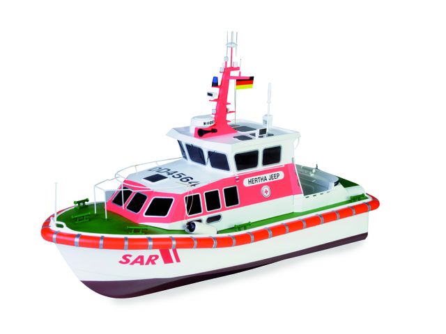 Seenotrettungsschiff HERTHA JEEP von Graupner