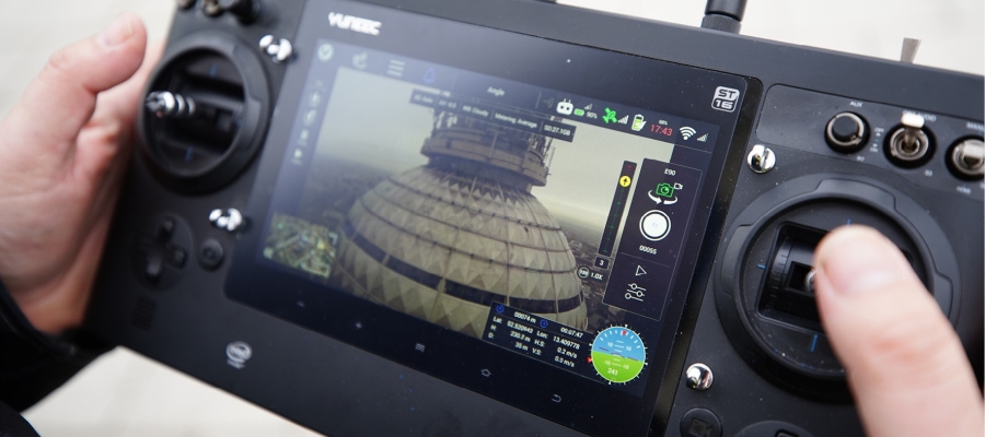 Fliegender Scanner