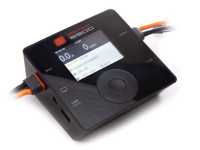 Spektrum S1500 DC Smart Charger 1×500 W bei Horizon Hobby