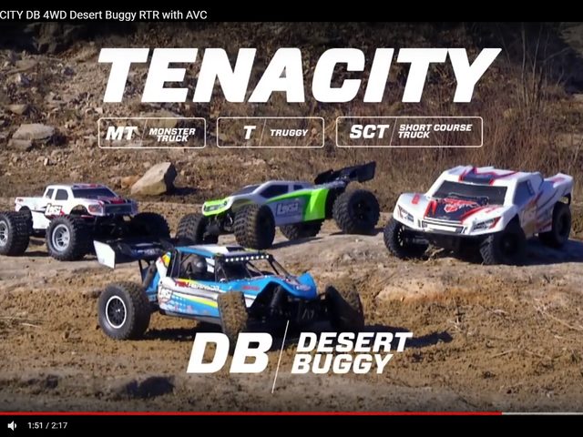 Losi TENACITY-DB 4X4 im coolen Video