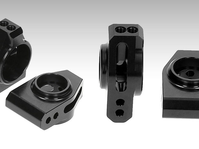 Achsträgerset aus Aluminium bei HB Racing