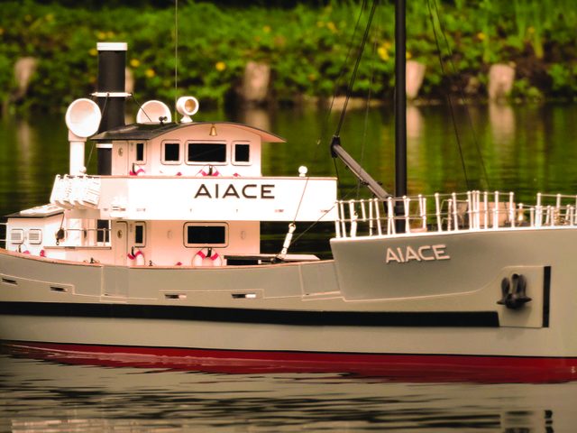 AIACE-Frachtschiff als Bausatz von Krick