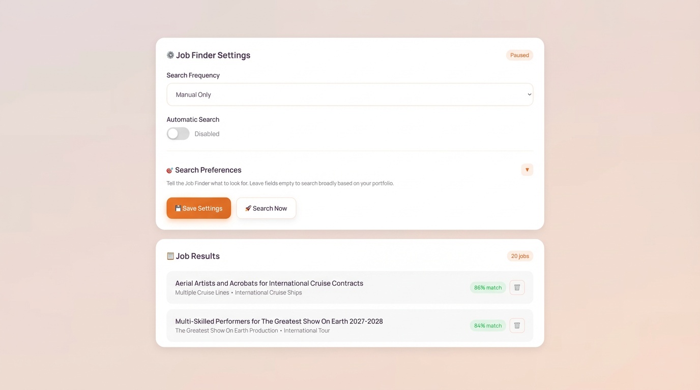 AI-Powered Job & Client Finder