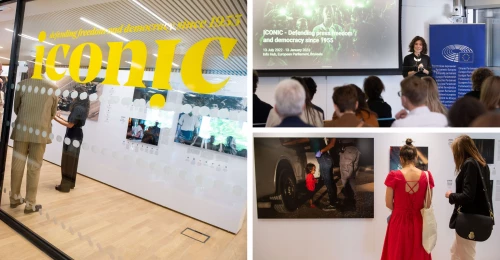 Exposition ICONIC de World Press-Parlement européen